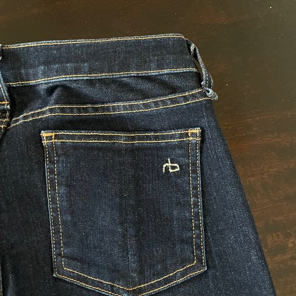Rag & Bone Skinny Denim in Heritage Wash - Picture 11 of 12